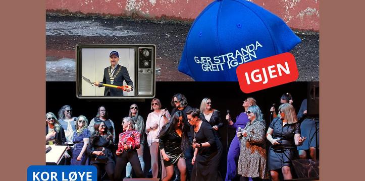 Bilde/illustrasjon for Kor Løye: Gjer Stranda greit igjen - igjen Kor Løye: Gjer Stranda greit igjen - igjen